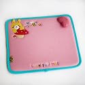 [Look For Me] Embroidered Applique Fabric Art Mouse Pad / Mouse Mat / Mousing Surface (10.3*8.8)
