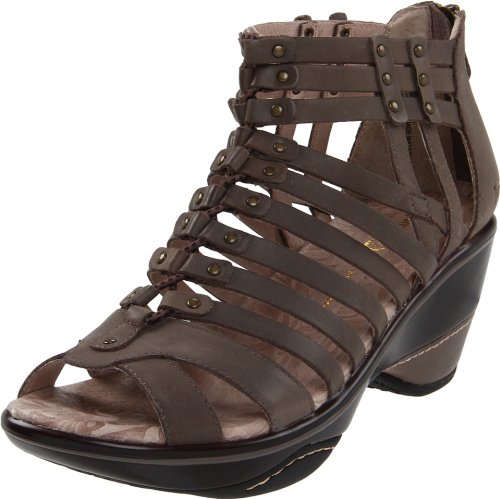 Jambu Sandals Jambu Women's Sugar Wedge Pump,Smoky,8 M US