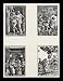 Albrecht Altdorfer (Illustrations for a devotional book, Sheet 1-4, Fall, displacement, Joachim victims Annunciation to Joachim) Framed Art Poster Print - 11 X 17