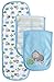Gerber Baby Boys' 3 Pack Terry Burp Cloths