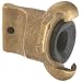 Dixon Air King AB0 Brass Air Hose Fitting, 2 Lug Universal Coupling with Blank Ends