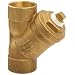 Flexicraft YBS Bronze Wye Strainer with Sweat End, 1-1/4" ID x 5-7/8" Length