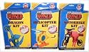 Power Workshop Wooden Toy Kit - Helicopter, Dragon & Motorbike