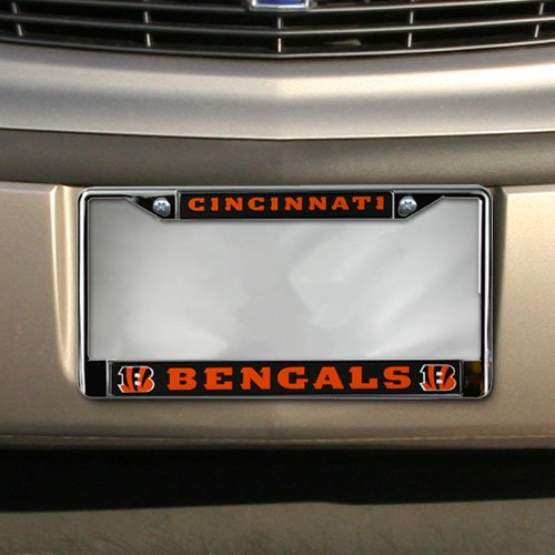 Cincinnati Bengals Chrome License Plate Frame