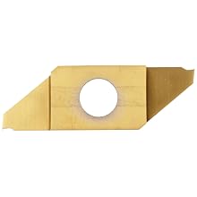 Sandvik Coromant CoroCut XS Carbide Parting Insert, GC1025 Grade, Multi-Layer Coating, Right Hand Orientation, RH Cut, 2 Cutting Edges, MACR 3 200-R, 3 Insert Seat Size (Pack of 5)