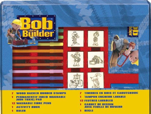 Noris 606314676 - Bob der Baumeister,&nbsp;Go&szlig;es Stempelspiel&nbsp;, 7 Stempel Preisvergleich