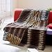 Onitiva - [Tiger Stripes -A] Patchwork Throw Blanket (50 by 70 inches)