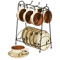 Olivares Espresso Cup and Saucer Set Service for 6