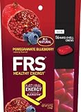 FRS Healthy Energy All Natural Hard Shell Chews, Pomegranate Blueberry, 56 Count