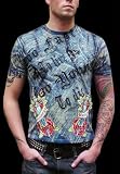 Bulzeye Daggers Too Fast T Shirt Tattoo Vintage Couture Fashion Clothing 51A I8dG 6L. SL160 Bulzeye Daggers Too Fast T Shirt Tattoo Vintage Couture Fashion Clothing