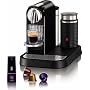 Nespresso D120-US-BK-NE CitiZ Automatic Single-Serve Espresso Maker and Milk Frother, Limousine Black