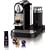 Nespresso D120-US-BK-NE CitiZ Automatic Single-Serve Espresso Maker and Milk Frother, Limousine Black