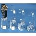 4 Acrylic Watch Stands Showcase Riser Jewelry Displays