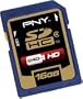 PNY Optima 16 GB SDHC Class 4 Flash Memory Card P-SDHC16G4-EF