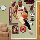 Fathead NBA Miami Heat Dwyane Wade Wall Graphic