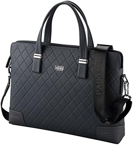 MX Full Leather Men Handbags Genuine Cowhide Briefcase Messenger Bags Blue