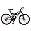 Stunning MuddyFox ELEMENT 26 Inch Mountain Bike For Boys Aged 12 Upwards in Black and Grey (2012 MODEL).