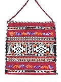 Eigenschaften Marrakech Accessoires  / Kelim Orientalische Tasche handgewebt, Farbe rot