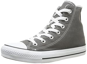Converse AS Hi Can charcoal 1J793 - Zapatillas de deporte de lona unisex, color gris, talla 43