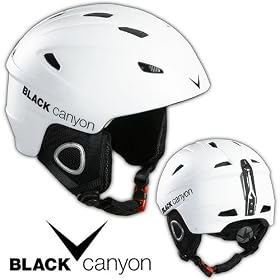 Black Canyon Kitzb�hel Unisex Ski Helmet - M - 57-58cm, White Mat