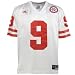 adidas Nebraska Cornhuskers #9 White Replica Football Jersey