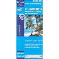 Carte de randonn�e : Lamentin - Ste-Marie-Fran�ois