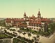 Hotel Ponce De Leon, St. Augustine, Florida, ca. 1902 - Exceptional Print of a Vintage Photochrom Image from the Library of Congress Collection