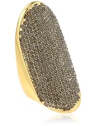 Vince Camuto Flights of Fancy Gold Full Pave Adjustable Ring