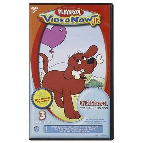 Childrens Toyshop  Toys : Videonow Jr. Personal Video Disc 3-Pack: Clifford #8