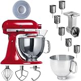 Produkt-Bild: KitchenAid Die Artisan K&uuml;chenmaschine Empire Rot inkl. Bonus 4