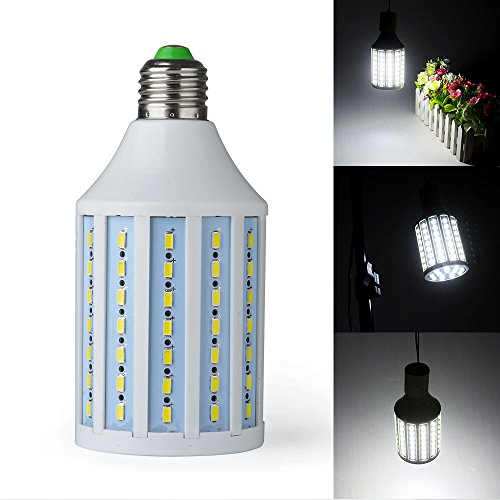 AGPtEK® E27 18W 330 LEDs 1600LM White LED Corn Light Bulb White light Ultra Bright With Lighting Angle of 360 Degree, 7000~8000K , Daylight 110V, Energy Saving
