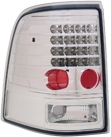 Ford Explorer / Mountaineer 02-04 L.E.D Tail Lamps / Lights All Chrome Euro Performance