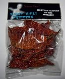 Dried Whole Ghost Chile (Bhut Jolokia) 8 Count