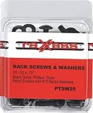 Raxxess PTSW25 Rack Screws with Washers (Pack of 25)