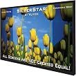 VuEasy 80" X 45" 16:9 Framed Wall Screen - Dove Gray High-Contrast Fabric - 92" Diagonal