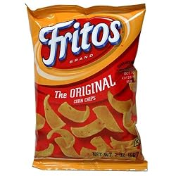 Fritos Corn Chip, Original, 2-Ounce Large Single Serve Bags (Pack of 64)