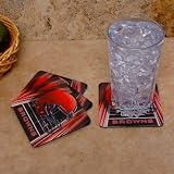 Cleveland Browns 4-Pack Sublimated Logo Neoprene Coaster Set