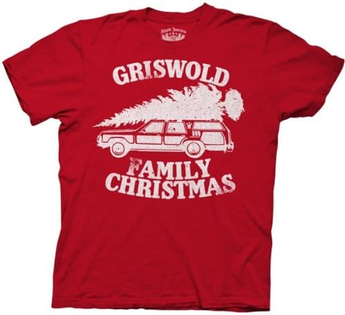 Christmas Vacation Griswold Family Christmas Red Adult T-shirt Tee