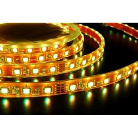RGB Colour LED Tape/Strip Mood Lighting Kit. INCLUDES: Power supply, LED Colour Controller with Wireless Remote and 1m starter LED Tape (12V, OUTDOOR). Ideal for kitchen cabinet, plinth, pelmet, coving light and wall washer. ** QBM12RGB-7W-IP + QBM-LT3600RC + QBM-TRAN-12V/30W-P