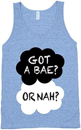 HUMAN The Fault In Our Bae Athletic Blue T-Shirt
