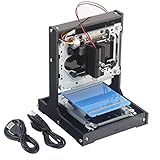 NEJE ミニ レーザー彫刻機DK-5-Pro-5 卓上小型 500mW  USB対応  レーザープリンタ ブラック