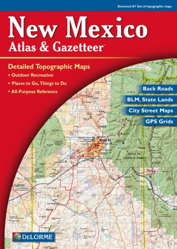 City Travel Guides Discounted  Books : New Mexico Atlas and Gazetteer