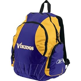Minnesota Vikings RBK Large Backpack