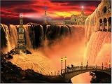 Ravensburger 154517, Rauschender Wasserfall, 1000 Teile Puzzle - 