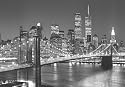 1art1 40561 New York - Brooklyn Bridge Fototapete Poster-Tapete (175 x 115 cm)