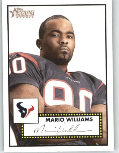 2006 Topps Heritage #255 Mario Williams RC - Houston Texans (RC - Rookie Card)(Football Cards)