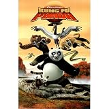 (24x36) Kung Fu Panda Movie (Group) Poster Print