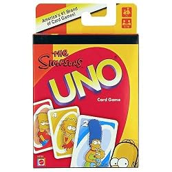 Simpsons Uno Card Game