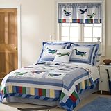 Fly Away Twin Quilt with Pillow Sham