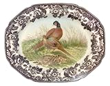 Spode Woodland Game Birds 14-Inch Oval Platter, Pheasant